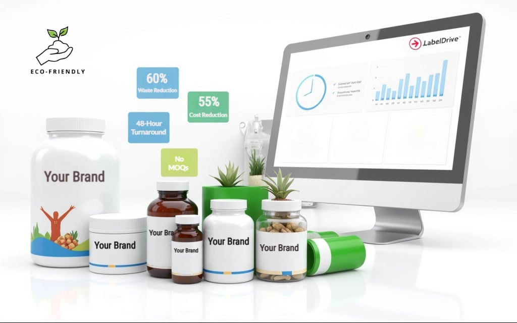 Save label procurement costs with on-demand service